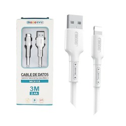 Modorwy Cable MC5110 Lightning 2.4A 3m White Modorwy Cable MC5110 Lightning 2.4A 3m White
